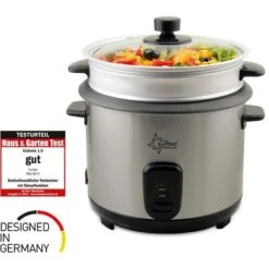 Suntec Wellness, Cuoci Riso Thuy-Denise, Capacità Con Funzione Cottura A Vapore 1 L Acciaio Inox -Elettrodomestici Negozio 78980430 2