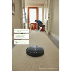 IRobot Roomba 692 Robot Aspirapolvere Con Connessione Wi-Fi, Adatto A Pavimenti E Tappeti, Sistema Di Pulizia Ad Alte Prestazioni Con Dirt Detect, Smart Home E Controllo Con App, Grigio Scuro -Elettrodomestici Negozio 78990018 3