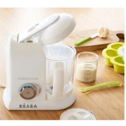 Beaba Baby Robot 4in1 1100ml Bianco/argento - 912675 - Béaba -Elettrodomestici Negozio 79331470 4