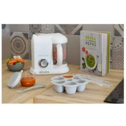 Beaba Baby Robot 4in1 1100ml Bianco/argento - 912675 - Béaba -Elettrodomestici Negozio 79331470 5