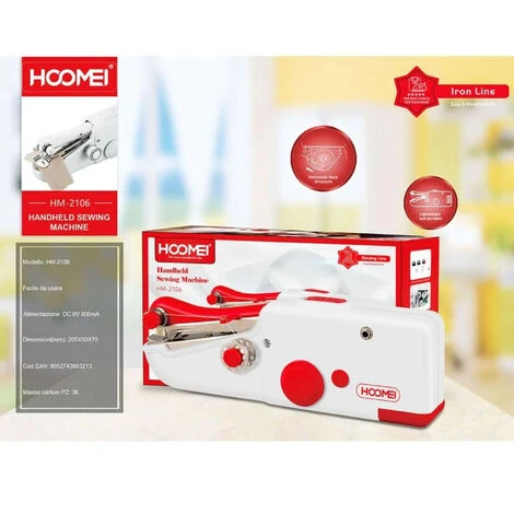 Macchina Da Cucire Portatile Mini Cucitrice Da Viaggio Per Tessuti Taglio Cucito 7 Macchina Da Cucire Portatile Mini Cucitrice Da Viaggio Per Tessuti Taglio Cucito - immagine 5