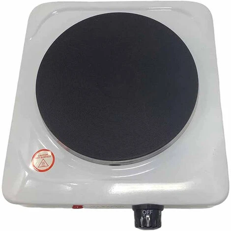 Fornello Elettrico 1500 Watt Con Temperatura Regolabile Piastra Elettrica Portatile 18,5 Cm Da Viaggio Campeggio Vacanza H-002A 5 Fornello Elettrico 1500 Watt Con Temperatura Regolabile Piastra Elettrica Portatile 18,5 Cm Da Viaggio Campeggio Vacanza H-002A - immagine 3