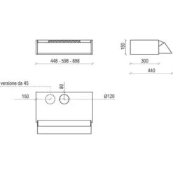Cappa A Incasso ヨ COMPOSITA GRIGIA 45 Cm. 270 M3/h 7 Cappa A Incasso ヨ COMPOSITA GRIGIA 45 Cm. 270 M3/h -Elettrodomestici Negozio 82244883 3