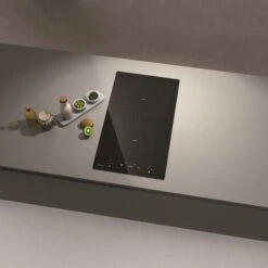 Piano A Induzione - DUO NERO 2 Zone Cm. 30