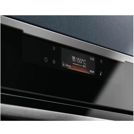 Electrolux Serie 700 KOCBH39X Forno Da Incasso Multifunzione Elettrico 60 Cm SteamCrisp Vapore Estetica Vetro Nero Con Finiture Inox Antimpronta Classe A 5 Electrolux Serie 700 KOCBH39X Forno Da Incasso Multifunzione Elettrico 60 Cm SteamCrisp Vapore Estetica Vetro Nero Con Finiture Inox Antimpronta Classe A - immagine 3