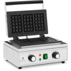 Piastra Waffel Belga Piastra Per Cialde 1500 W 50 - 300 °C 0 - 5 Min