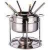 Set Da Fonduta In Acciaio Inox Per 6 Persone - Set Fonduta 6 Persone, Acciaio Inossidabile, Dimensioni D. 19 X H. 17 Cm - 5 Five Simply Smart -Elettrodomestici Negozio 83771448 1
