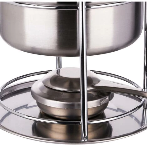 Set Da Fonduta In Acciaio Inox Per 6 Persone - Set Fonduta 6 Persone, Acciaio Inossidabile, Dimensioni D. 19 X H. 17 Cm - 5 Five Simply Smart 6 Set Da Fonduta In Acciaio Inox Per 6 Persone - Set Fonduta 6 Persone, Acciaio Inossidabile, Dimensioni D. 19 X H. 17 Cm - 5 Five Simply Smart - immagine 4