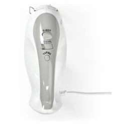 Nedis Frullatore 200 W Impostazione A 5 Velocità Funzione Turbo 2 Battitori / 2 Dough Ganci Bianco / Grigio -Elettrodomestici Negozio 85339655 5