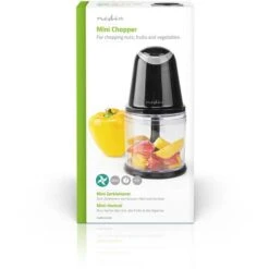 Nedis Tritatutto 260 W 0.5 L Plastica 2-velocità Nero -Elettrodomestici Negozio 85339660 5