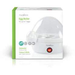 Nedis Bollitore Per Uova 7 Uova Misurino Segnale Di Avvertimento Spegnimento Automatico Bianco -Elettrodomestici Negozio 85339707 5