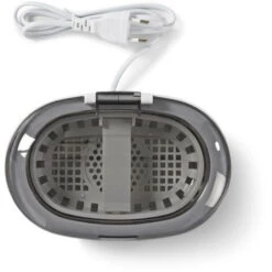 Nedis Pulitore Ultrasonico Dei Gioielli 130 Mm 200 Mm 125 Mm Alimentazione Da Rete 230 V AC 50 Hz Euro / Tipo-C (CEE 7/16) Bianco Plastica -Elettrodomestici Negozio 85339709 5