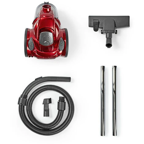 Nedis Aspirapolvere Senza Sacchetto Senza Sacco 700 W Capacità Sacco: 1.5 L Spazzola Combinato Azione Raggio: 7 M Filtro Dell'aria HEPA Antracite / Rosso 6 Nedis Aspirapolvere Senza Sacchetto Senza Sacco 700 W Capacità Sacco: 1.5 L Spazzola Combinato Azione Raggio: 7 M Filtro Dell'aria HEPA Antracite / Rosso - immagine 4