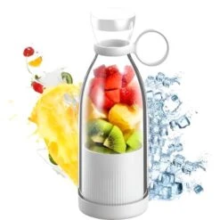 Frullatore Portatile Mini Juice Bottiglia Per Smoothie Ricaricabile Portatile Colore: Bianco -Elettrodomestici Negozio 85490265 2