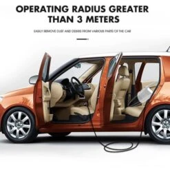 Trade Shop - Aspirapolvere Aspira Polvere Per Auto Palmare A 12v 120w + Accessori Kit Pulizia -Elettrodomestici Negozio 85783956 4