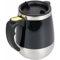 Tazza Da Caffè Autoagitante Tazza Da 400 Ml Tazza Da Miscelatore Da Viaggio Per Ufficio A Casa Rotante Automatica In Acciaio Inossidabile Elettrico Da 400 Ml (nero) 9 Tazza Da Caffè Autoagitante Tazza Da 400 Ml Tazza Da Miscelatore Da Viaggio Per Ufficio A Casa Rotante Automatica In Acciaio Inossidabile Elettrico Da 400 Ml (nero) -Elettrodomestici Negozio 85895037 3