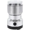 Grinder Domestico Mini Polverizzatore Elettrico Per Erbe In Acciaio Inossidabile Lama A Quattro Lame 150W Trituratore Per Caffè Ultrafine Ad Alta Potenza (Argento, Spina Europea) -Elettrodomestici Negozio 85895292 1