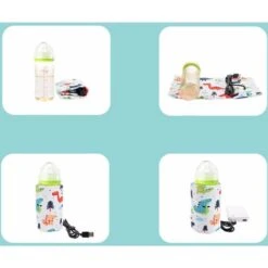 Termostato Scaldabiberon USB Portatile Per Viaggi All'aperto In Famiglia (orso Polare) -Elettrodomestici Negozio 85901601 4