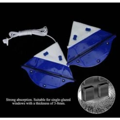 Lavavetri Magnetico Bifacciale Regolabile Magnetico Doppio Vetro Tergicristallo Aliante Facile Da Pulire Per 3-8mm 13Thirteen Glass Windows -Elettrodomestici Negozio 86162593 4