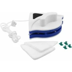 Detergente Per Vetri Strumento Per La Pulizia Del Vetro Della Finestra A Doppia Faccia In Plastica Strumento Per La Pulizia Del Vetro Della Finestra A Doppia Faccia Domestica