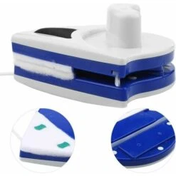 Detergente Per Vetri Strumento Per La Pulizia Del Vetro Della Finestra A Doppia Faccia In Plastica Strumento Per La Pulizia Del Vetro Della Finestra A Doppia Faccia Domestica -Elettrodomestici Negozio 86167694 4