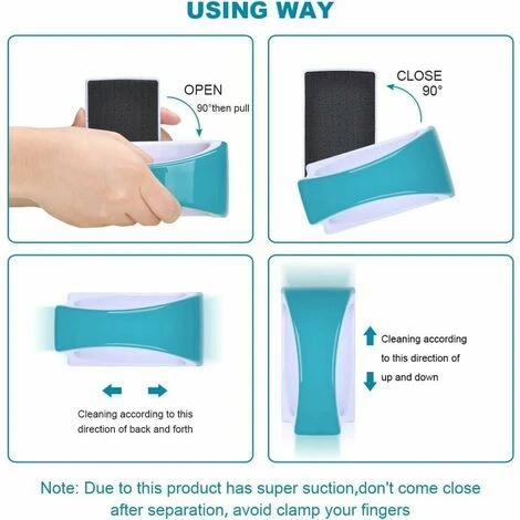 Detergente Per Vetri Magnetico Per Acquari - Kit Di Raschietto Per Alghe Per Dispositivi Di Pulizia Per Magneti Per Acquari Galleggianti (M) 7 Detergente Per Vetri Magnetico Per Acquari - Kit Di Raschietto Per Alghe Per Dispositivi Di Pulizia Per Magneti Per Acquari Galleggianti (M) - immagine 5