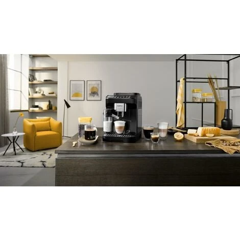 De'Longhi Magnifica Evo Perfetto, Macchina Automatica Per Caffè In Chicchi, ECAM292.81.B, Macinacaffè Integrato, Pannello Comandi Ad Icone Colorate, Sistema LatteCrema, Nero. Nuovo Modello 2022. 5 De'Longhi Magnifica Evo Perfetto, Macchina Automatica Per Caffè In Chicchi, ECAM292.81.B, Macinacaffè Integrato, Pannello Comandi Ad Icone Colorate, Sistema LatteCrema, Nero. Nuovo Modello 2022. - immagine 3