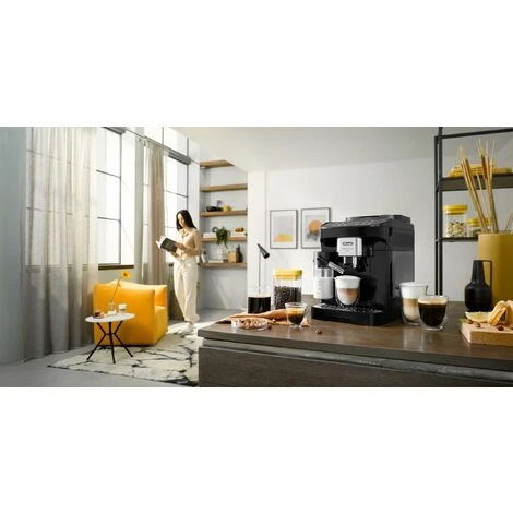 De'Longhi Magnifica Evo Perfetto, Macchina Automatica Per Caffè In Chicchi, ECAM292.81.B, Macinacaffè Integrato, Pannello Comandi Ad Icone Colorate, Sistema LatteCrema, Nero. Nuovo Modello 2022. 7 De'Longhi Magnifica Evo Perfetto, Macchina Automatica Per Caffè In Chicchi, ECAM292.81.B, Macinacaffè Integrato, Pannello Comandi Ad Icone Colorate, Sistema LatteCrema, Nero. Nuovo Modello 2022. - immagine 5