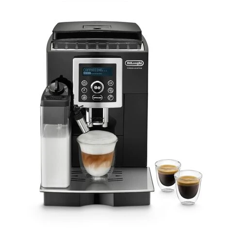 De'Longhi Perfetto Magnifica S Cappuccino ECAM23.460.B Macchina Da Caffè Automatica Per Espresso E Cappuccino, Caffè In Grani O In Polvere, LatteCrema System, Spegnimento Programmabile, Nero 3 De'Longhi Perfetto Magnifica S Cappuccino ECAM23.460.B Macchina Da Caffè Automatica Per Espresso E Cappuccino, Caffè In Grani O In Polvere, LatteCrema System, Spegnimento Programmabile, Nero