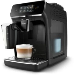 Philips 2200 Series Macchina Da Caffè Automatica - Montalatte LatteGo, 3 Bevande, Display Touch Intuitivo, Nero Lucido (EP2231/40) -Elettrodomestici Negozio 86327525 3