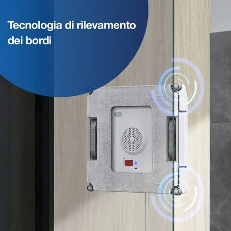 ECOVACS Winbot W1 Pro Robot Per La Pulizia Delle Finestre, Pulizia Intelligente Con Win Slam 3.0, Potenza 2800 Pa, Tecnologia Di Rilevamento Dei Bordi, Bianco, 32 X 12.5 X 31 Cm 2 Kg 7 ECOVACS Winbot W1 Pro Robot Per La Pulizia Delle Finestre, Pulizia Intelligente Con Win Slam 3.0, Potenza 2800 Pa, Tecnologia Di Rilevamento Dei Bordi, Bianco, 32 X 12.5 X 31 Cm 2 Kg - immagine 5
