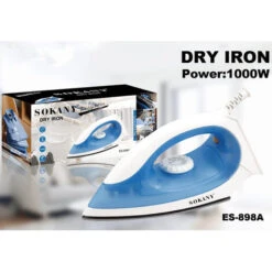 Ferro Da Stiro Da Viaggio A Secco 1000W Piastra Alluminio Portatile ES-898A 9 Ferro Da Stiro Da Viaggio A Secco 1000W Piastra Alluminio Portatile ES-898A -Elettrodomestici Negozio 86543055 3