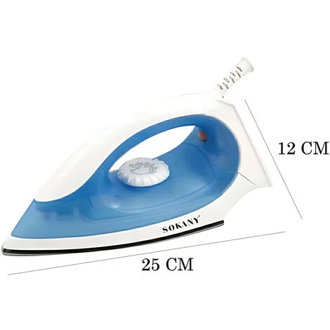 Ferro Da Stiro Da Viaggio A Secco 1000W Piastra Alluminio Portatile ES-898A 7 Ferro Da Stiro Da Viaggio A Secco 1000W Piastra Alluminio Portatile ES-898A - immagine 5