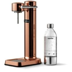 Aarke Carbonator 3 Gasatore D’acqua E Bottiglia, Finitura Rame