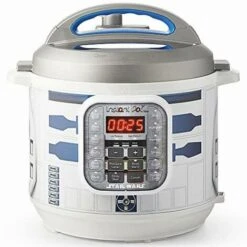 Instant Pot Duo 60 (R2D2) Star Wars Electric Pressure Cooker, Multi-Cooker In Stainless Steel, 1000 W, 5.7 L, 112-0157-01-UKEU White, R2D2 6L With UK EU Plug