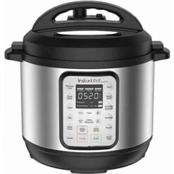 Instant Pot Duo Plus 5.7 Litre Paslanmaz Çelik İç Tencereli 9'u 1 Arada Yavaş/Pilav/Buharlı Pişirici, Yoğurt Makinası, Isıtıcı Ve Sterilizator Özellikli Elektrikli Düklü Tencere