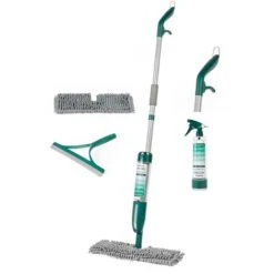 Beldray BEL01121-VDEEU7 Spray Spazzolone Antibac Con Grilletto, Disinfettante Per La Casa, Testa Spazzolone Biadesivo, Cartucce Riutilizzabili Da 400 ML, Con Mini Spruzzatore E Spatola