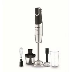 Moulinex DD95HD InfinyForce Pro Powelix Mixer A Immersione, 1200W, Mixer Con Tecnologia Powelix, 4 Accessori, Bicchiere 800ml, Tritatutto 500 Ml, Frusta E Schiacciapatate, Lame Rivestite In Titanio