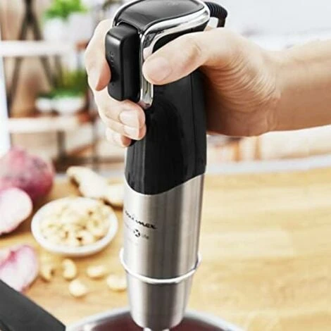 Moulinex DD95HD InfinyForce Pro Powelix Mixer A Immersione, 1200W, Mixer Con Tecnologia Powelix, 4 Accessori, Bicchiere 800ml, Tritatutto 500 Ml, Frusta E Schiacciapatate, Lame Rivestite In Titanio 6 Moulinex DD95HD InfinyForce Pro Powelix Mixer A Immersione, 1200W, Mixer Con Tecnologia Powelix, 4 Accessori, Bicchiere 800ml, Tritatutto 500 Ml, Frusta E Schiacciapatate, Lame Rivestite In Titanio - immagine 4