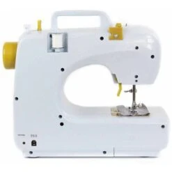 PRIXTON - Macchina Da Cucire Portatile P120 - Cassetto Per Accessori - Lampada Integrata - 16 Tipi Di Schemi - Pedale Incluso - Colore Giallo 9 PRIXTON - Macchina Da Cucire Portatile P120 - Cassetto Per Accessori - Lampada Integrata - 16 Tipi Di Schemi - Pedale Incluso - Colore Giallo -Elettrodomestici Negozio 86655525 3
