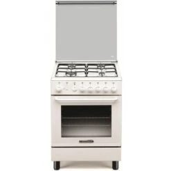 La Germania S64041WT Cucina 60x60 Cm 4 Fuochi Forno Elettrico Statico Bianco Classe A