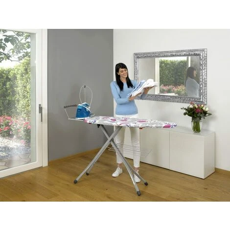 Gimi Advance 140 Asse Da Stiro Con Portacaldaia Altezza Regolabile 154x45x9 Cm 6 Gimi Advance 140 Asse Da Stiro Con Portacaldaia Altezza Regolabile 154x45x9 Cm - immagine 4