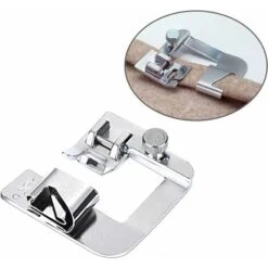 HIASDFLS 3 PCS Piedino Per Macchina Da Cucire 1/2 "3/4" 1 "Piedino Per Orlo Arrotolato Piedino Per Macchina Da Cucire In Sbieco Per Brother Singer Janome Toyota -Elettrodomestici Negozio 88131691 3