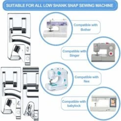 HIASDFLS Confezione Da 3 Macchine Da Cucire E Reggette E Piedini Adatti Per La Casa 3 Mm, 4 Mm E 6 Mm 10 HIASDFLS Confezione Da 3 Macchine Da Cucire E Reggette E Piedini Adatti Per La Casa 3 Mm, 4 Mm E 6 Mm -Elettrodomestici Negozio 88134173 4