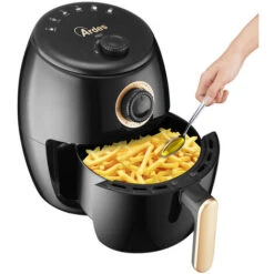 ARDES Friggitrice Ad Aria Calda, Capacità 2 Litri, Temperatura Massima 200° C, Nero 8 ARDES Friggitrice Ad Aria Calda, Capacità 2 Litri, Temperatura Massima 200° C, Nero -Elettrodomestici Negozio 88503359 3