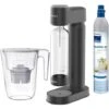 Philips Water Kit Completo Gasatore GoZero Colore Nero + Caraffa Filtrante Da 2,6 Litri -Elettrodomestici Negozio 88589707 1