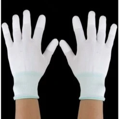 Guanti Trapuntati Per Trapuntatura In Nylon Per Macchina Da Cucire Taglia M Bianchi -Elettrodomestici Negozio 88941051 3