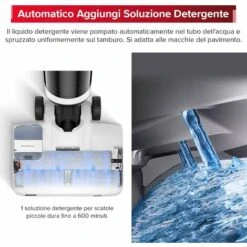 Roborock Dyad Pro Aspirapolvere Senza Fili Wet Dry, 17000pa Aspirapolvere Lavapavimenti Autoasciugante E Autopulente Con APP -Elettrodomestici Negozio 89106242 4