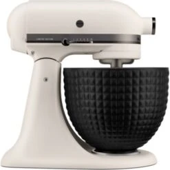 KITCHENAID Impastatrice Planetaria 4,8 Litri 300 Watt Bianco E Nero 5KSM180CBELD Limited Edition