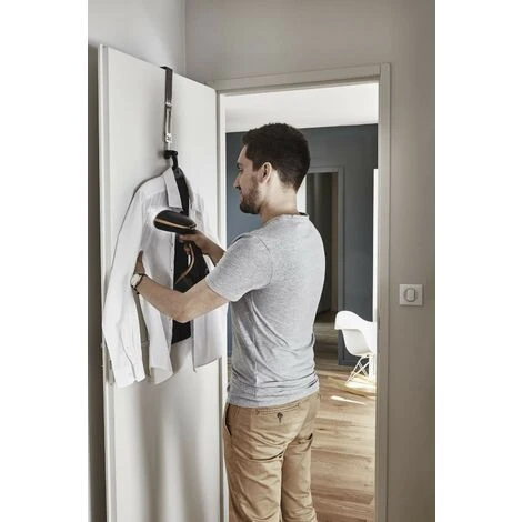 Rowenta Dr9100 Access Steam Care Ferro Da Stiro Verticale A Vapore Sanificante Potente E Versatile Con Supporto Verticale E 3 Accessori Inclusi, 2 Impostazioni Di Vapore, Potenza 1600 W, 200 Ml, Nero 5 Rowenta Dr9100 Access Steam Care Ferro Da Stiro Verticale A Vapore Sanificante Potente E Versatile Con Supporto Verticale E 3 Accessori Inclusi, 2 Impostazioni Di Vapore, Potenza 1600 W, 200 Ml, Nero - immagine 3